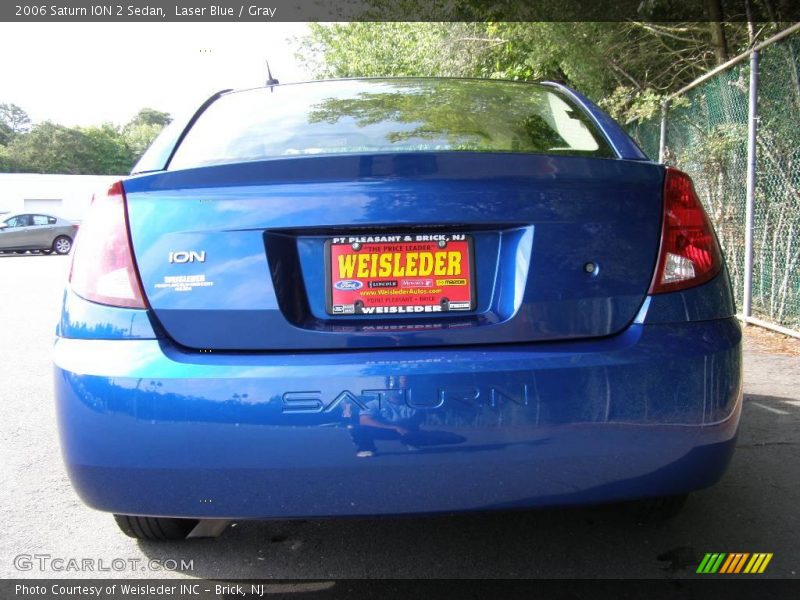Laser Blue / Gray 2006 Saturn ION 2 Sedan