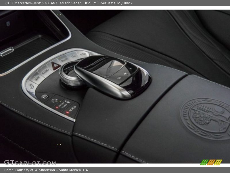Controls of 2017 S 63 AMG 4Matic Sedan