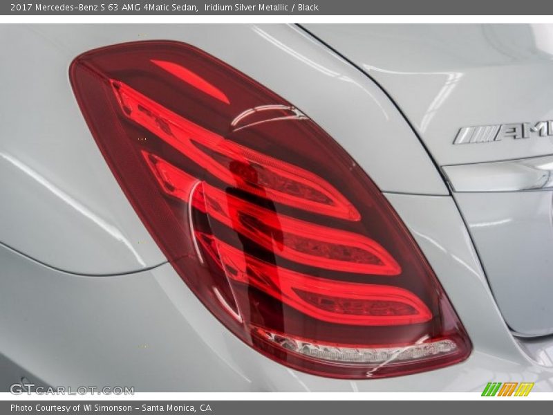 Iridium Silver Metallic / Black 2017 Mercedes-Benz S 63 AMG 4Matic Sedan