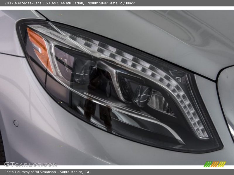 Iridium Silver Metallic / Black 2017 Mercedes-Benz S 63 AMG 4Matic Sedan
