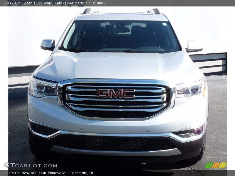 Quicksilver Metallic / Jet Black 2017 GMC Acadia SLT AWD