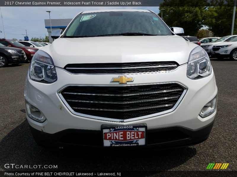 Iridescent Pearl Tricoat / Saddle Up/Jet Black 2017 Chevrolet Equinox Premier