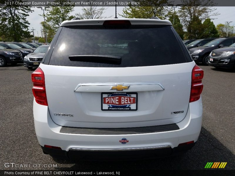 Iridescent Pearl Tricoat / Saddle Up/Jet Black 2017 Chevrolet Equinox Premier