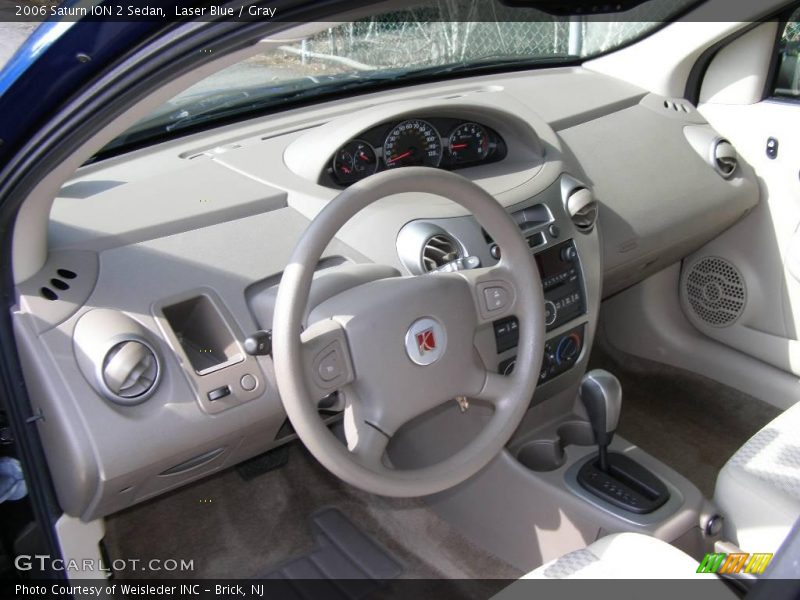 Laser Blue / Gray 2006 Saturn ION 2 Sedan