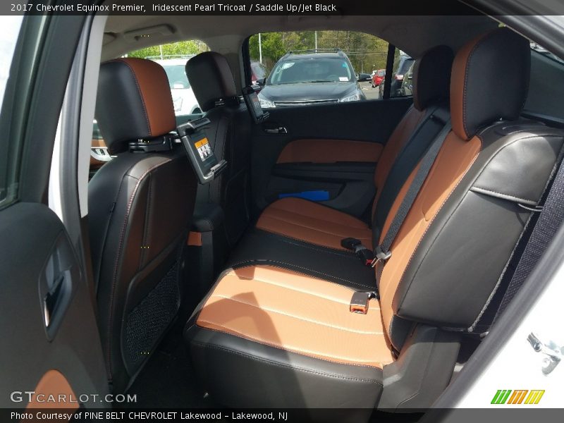 Iridescent Pearl Tricoat / Saddle Up/Jet Black 2017 Chevrolet Equinox Premier