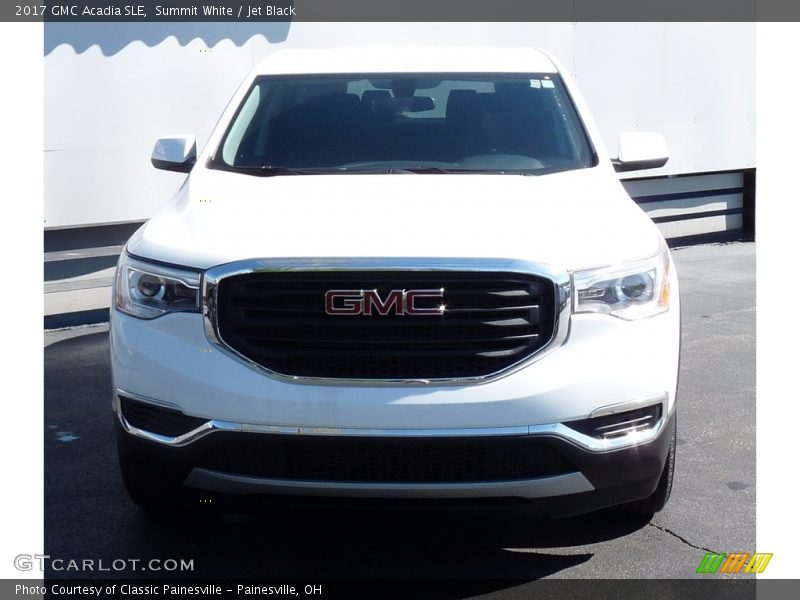 Summit White / Jet Black 2017 GMC Acadia SLE