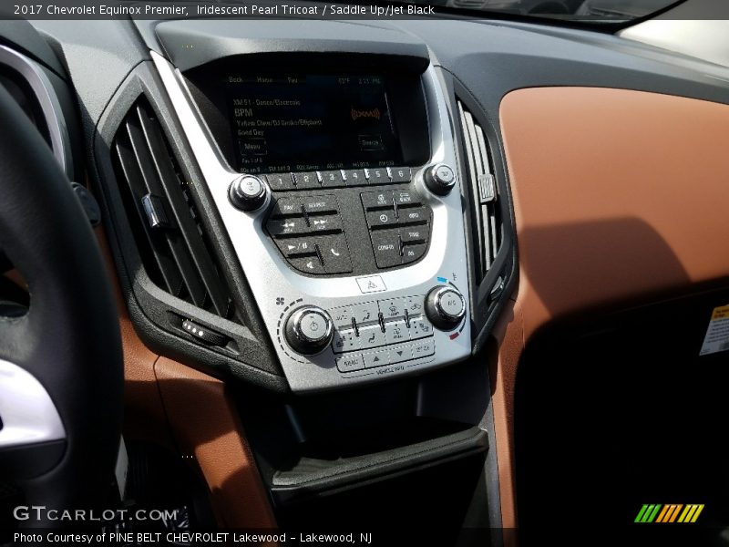 Iridescent Pearl Tricoat / Saddle Up/Jet Black 2017 Chevrolet Equinox Premier