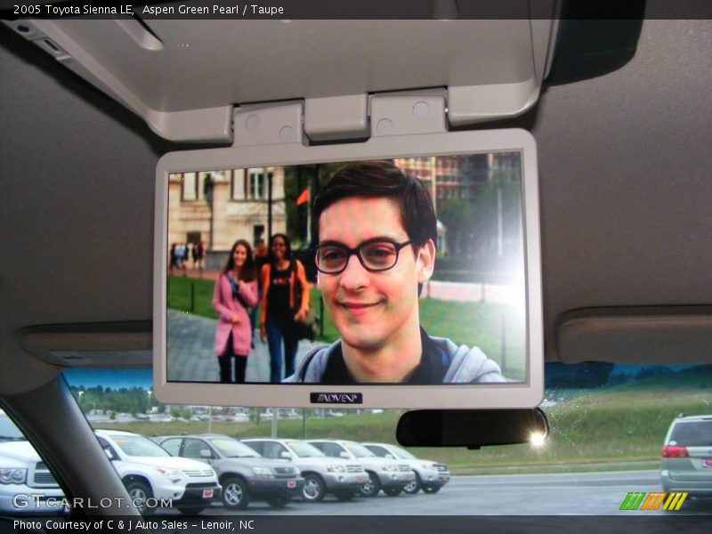 Aspen Green Pearl / Taupe 2005 Toyota Sienna LE
