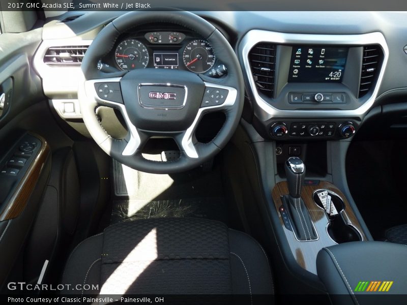 Summit White / Jet Black 2017 GMC Acadia SLE