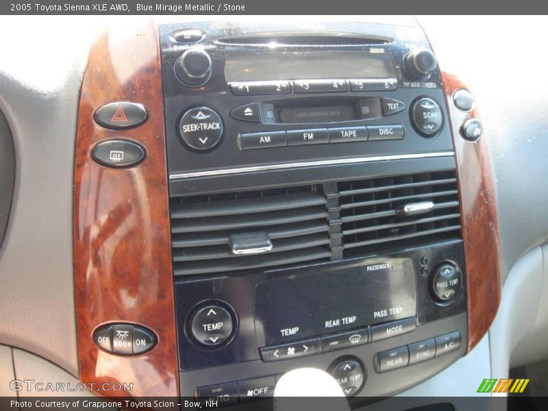 Blue Mirage Metallic / Stone 2005 Toyota Sienna XLE AWD