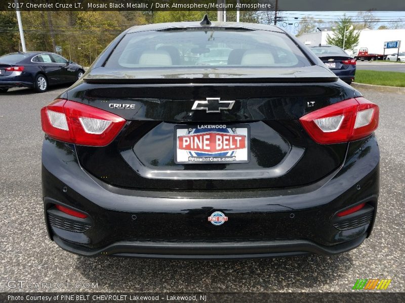 Mosaic Black Metallic / Dark Atmosphere/Medium Atmosphere 2017 Chevrolet Cruze LT