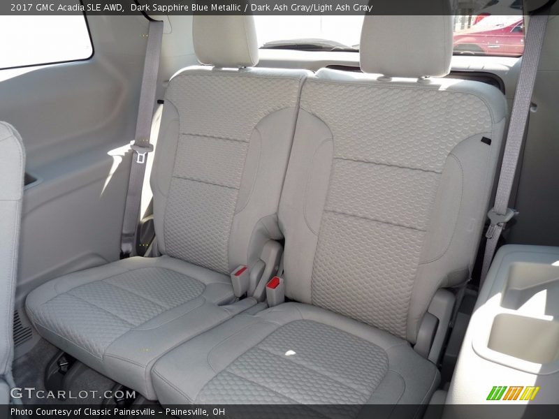 Dark Sapphire Blue Metallic / Dark Ash Gray/Light Ash Gray 2017 GMC Acadia SLE AWD