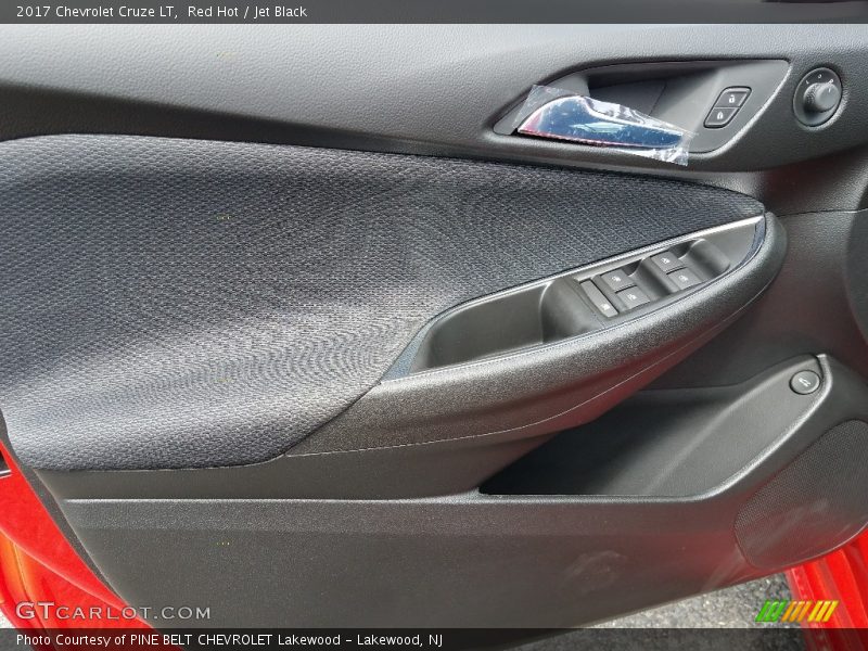 Red Hot / Jet Black 2017 Chevrolet Cruze LT