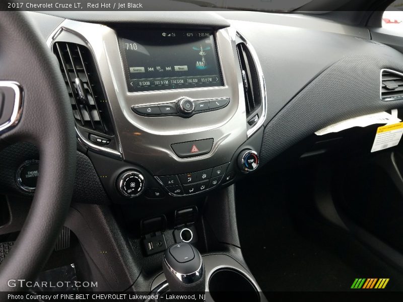 Red Hot / Jet Black 2017 Chevrolet Cruze LT