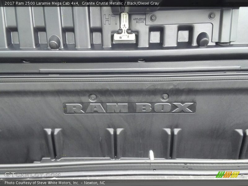 Granite Crystal Metallic / Black/Diesel Gray 2017 Ram 2500 Laramie Mega Cab 4x4