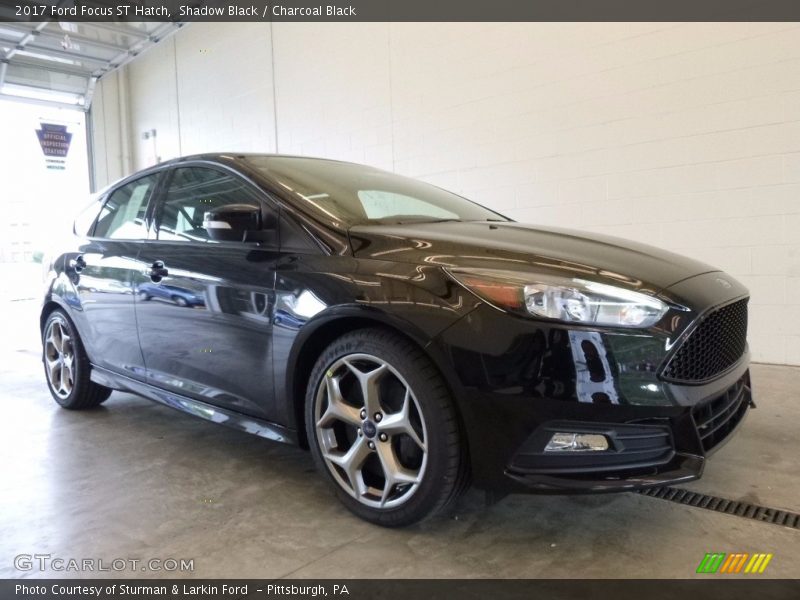 Shadow Black / Charcoal Black 2017 Ford Focus ST Hatch