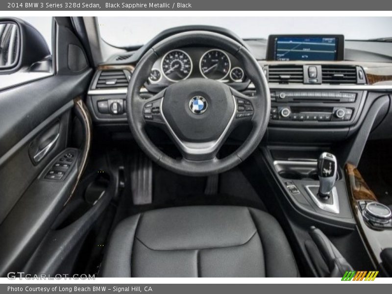 Black Sapphire Metallic / Black 2014 BMW 3 Series 328d Sedan