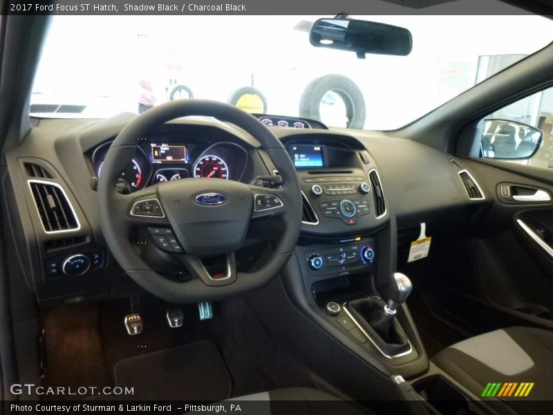 Shadow Black / Charcoal Black 2017 Ford Focus ST Hatch
