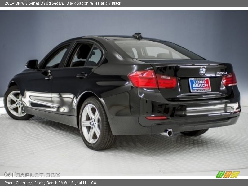 Black Sapphire Metallic / Black 2014 BMW 3 Series 328d Sedan