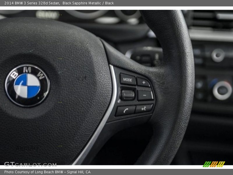 Black Sapphire Metallic / Black 2014 BMW 3 Series 328d Sedan