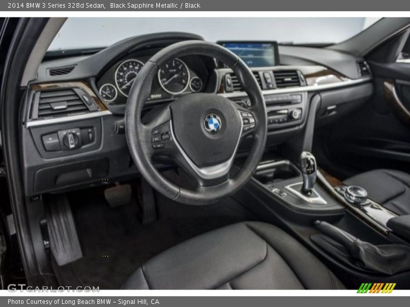 Black Sapphire Metallic / Black 2014 BMW 3 Series 328d Sedan