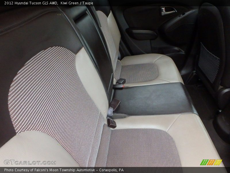 Kiwi Green / Taupe 2012 Hyundai Tucson GLS AWD