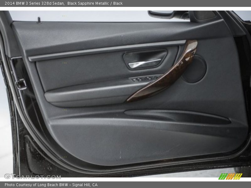 Black Sapphire Metallic / Black 2014 BMW 3 Series 328d Sedan