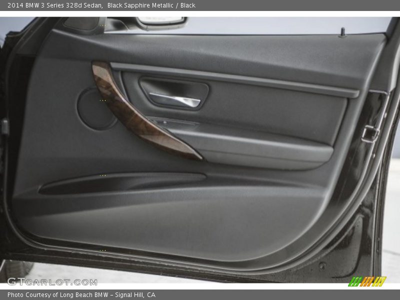 Black Sapphire Metallic / Black 2014 BMW 3 Series 328d Sedan