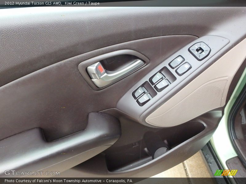 Kiwi Green / Taupe 2012 Hyundai Tucson GLS AWD