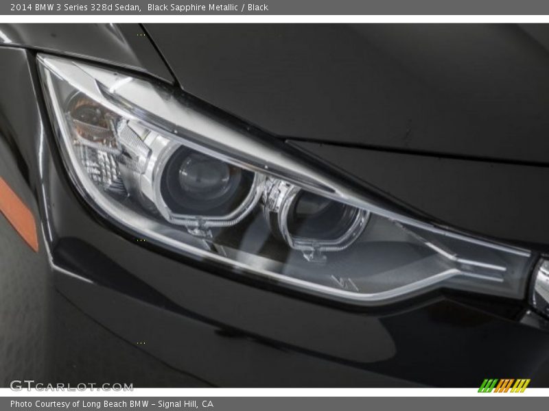 Black Sapphire Metallic / Black 2014 BMW 3 Series 328d Sedan