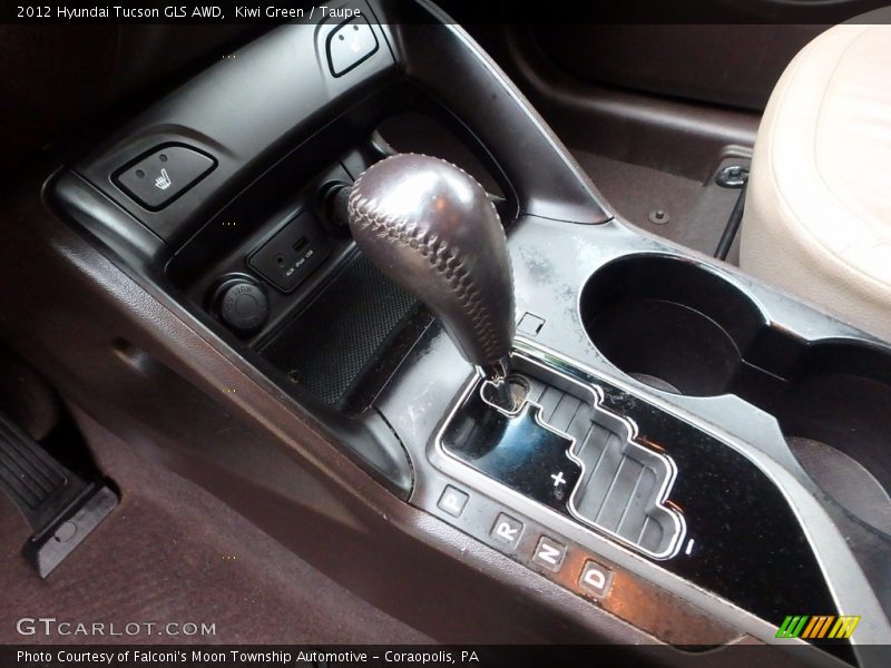Kiwi Green / Taupe 2012 Hyundai Tucson GLS AWD