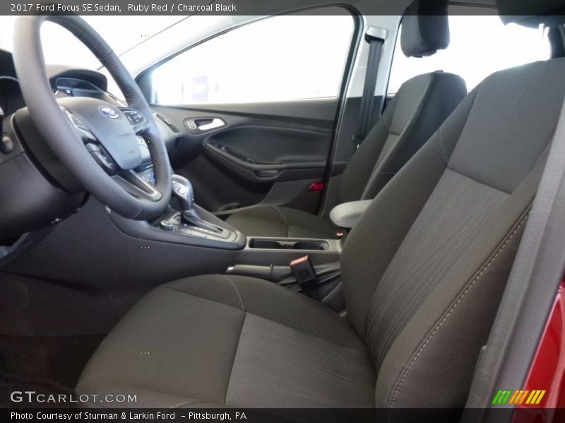 Ruby Red / Charcoal Black 2017 Ford Focus SE Sedan