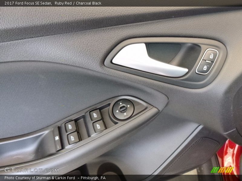 Ruby Red / Charcoal Black 2017 Ford Focus SE Sedan