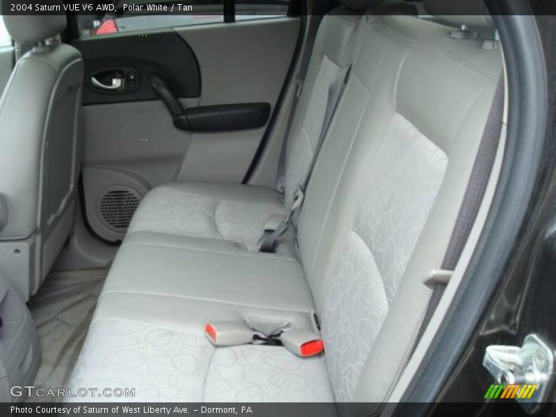 Polar White / Tan 2004 Saturn VUE V6 AWD