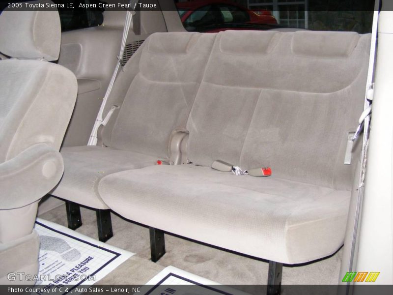 Aspen Green Pearl / Taupe 2005 Toyota Sienna LE