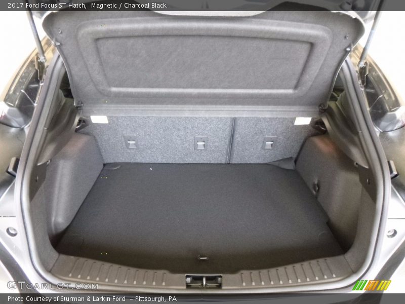 Magnetic / Charcoal Black 2017 Ford Focus ST Hatch