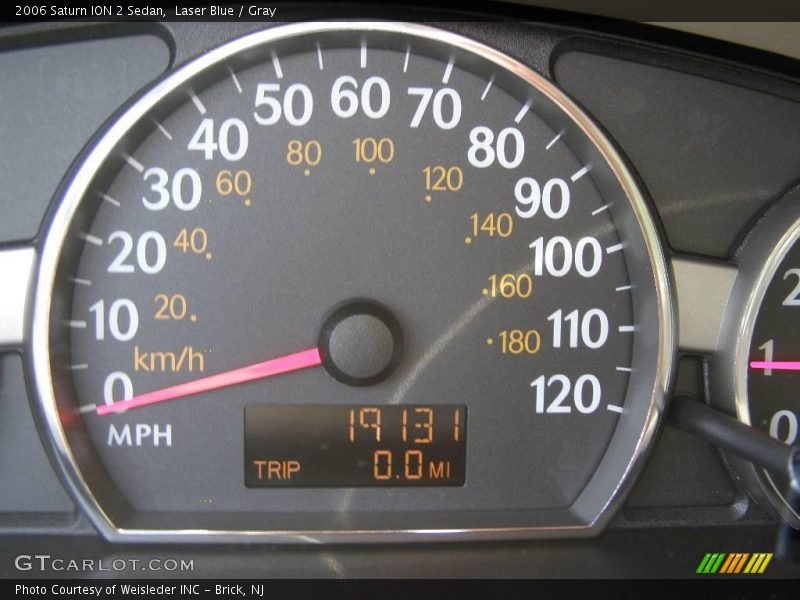 Laser Blue / Gray 2006 Saturn ION 2 Sedan