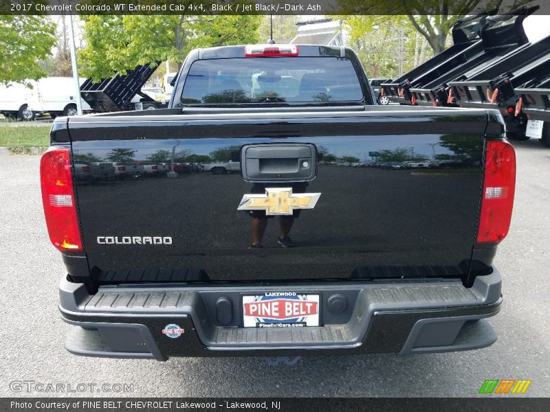 Black / Jet Black/­Dark Ash 2017 Chevrolet Colorado WT Extended Cab 4x4