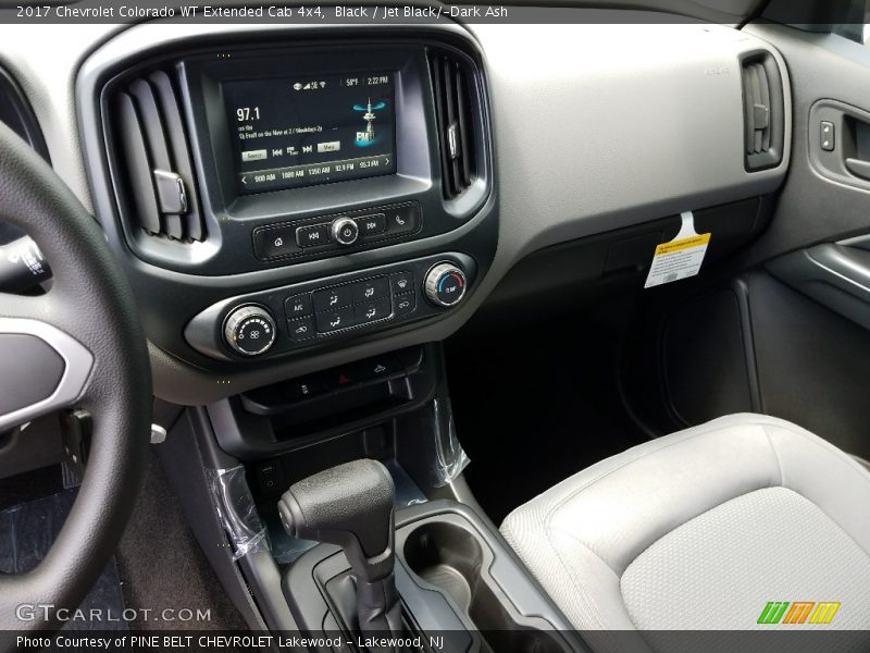 Black / Jet Black/­Dark Ash 2017 Chevrolet Colorado WT Extended Cab 4x4