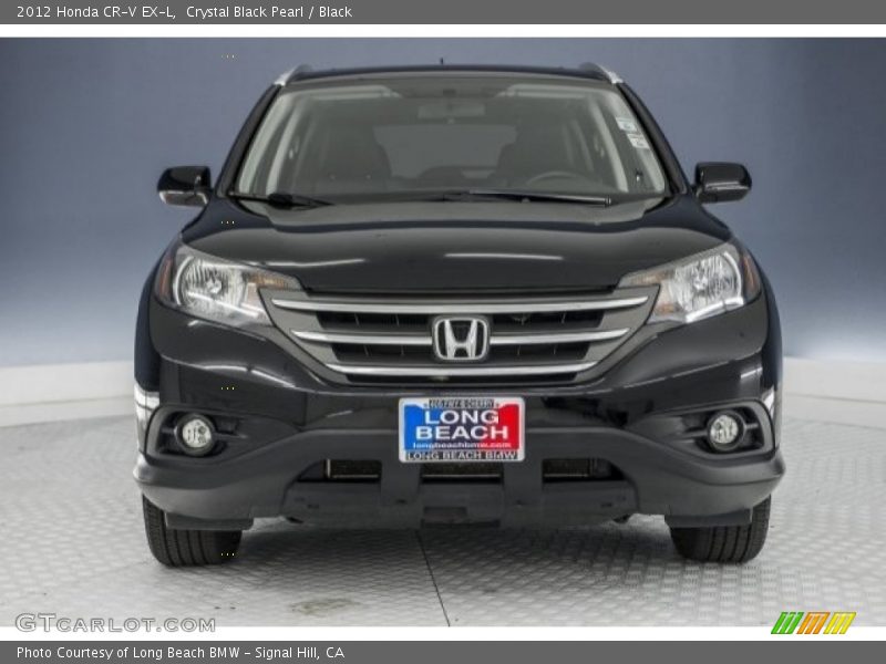 Crystal Black Pearl / Black 2012 Honda CR-V EX-L