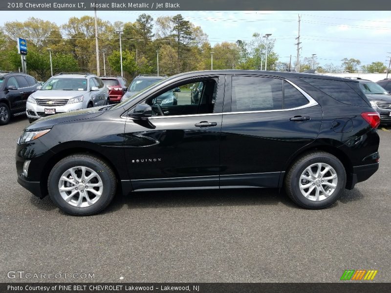 Mosaic Black Metallic / Jet Black 2018 Chevrolet Equinox LT