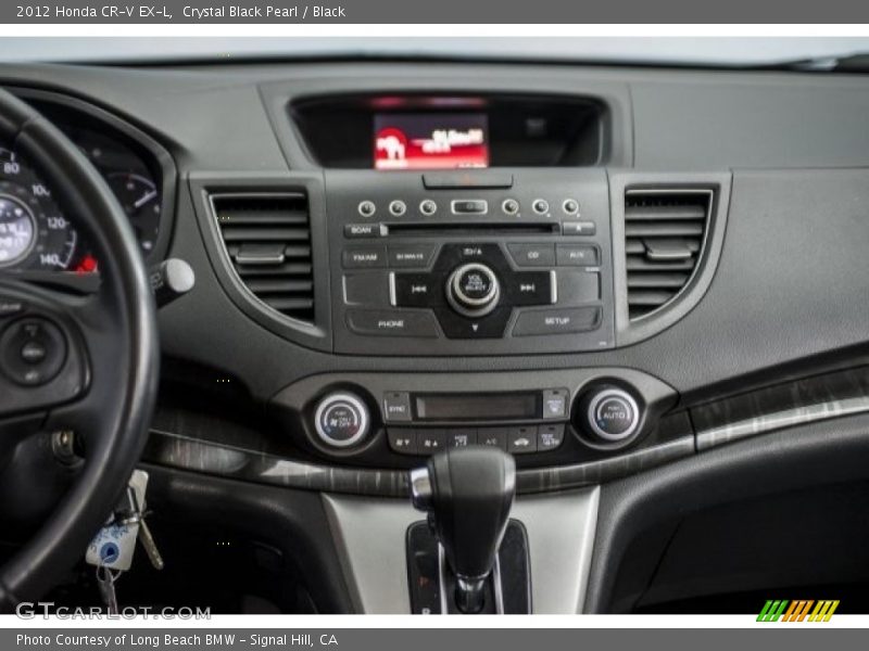 Crystal Black Pearl / Black 2012 Honda CR-V EX-L