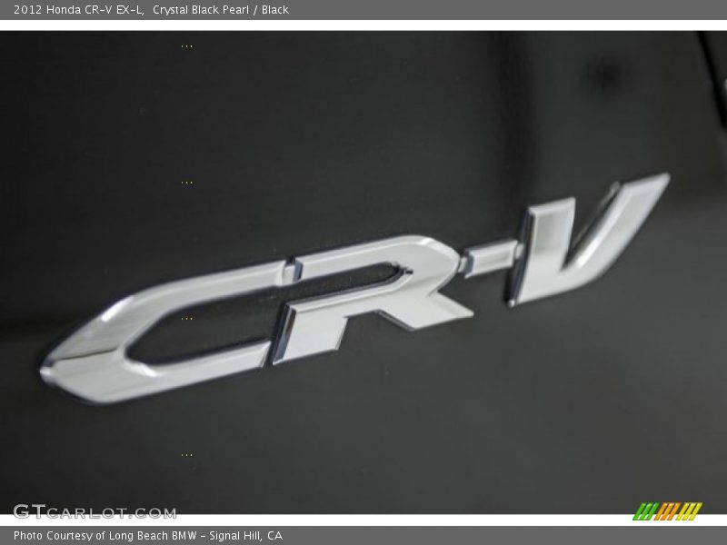 Crystal Black Pearl / Black 2012 Honda CR-V EX-L