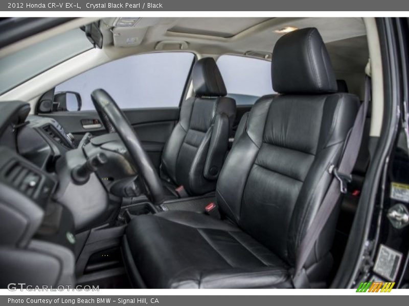 Crystal Black Pearl / Black 2012 Honda CR-V EX-L