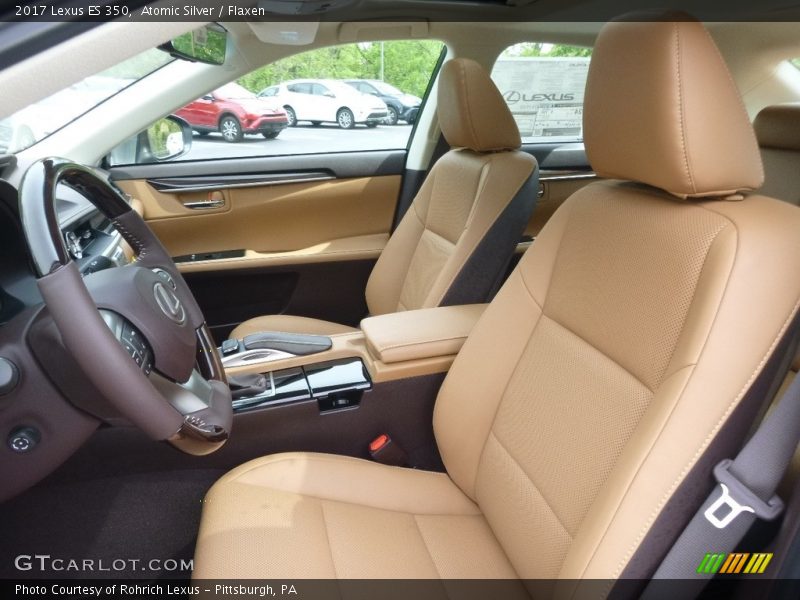 Atomic Silver / Flaxen 2017 Lexus ES 350