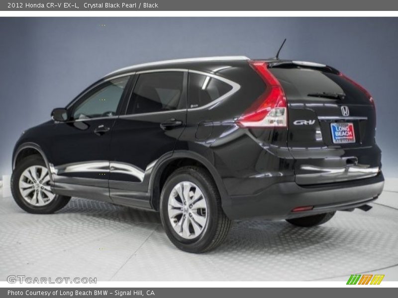 Crystal Black Pearl / Black 2012 Honda CR-V EX-L