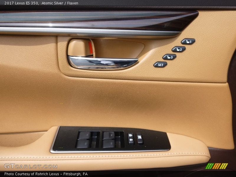 Atomic Silver / Flaxen 2017 Lexus ES 350