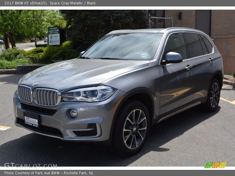 Space Gray Metallic / Black 2017 BMW X5 xDrive35i