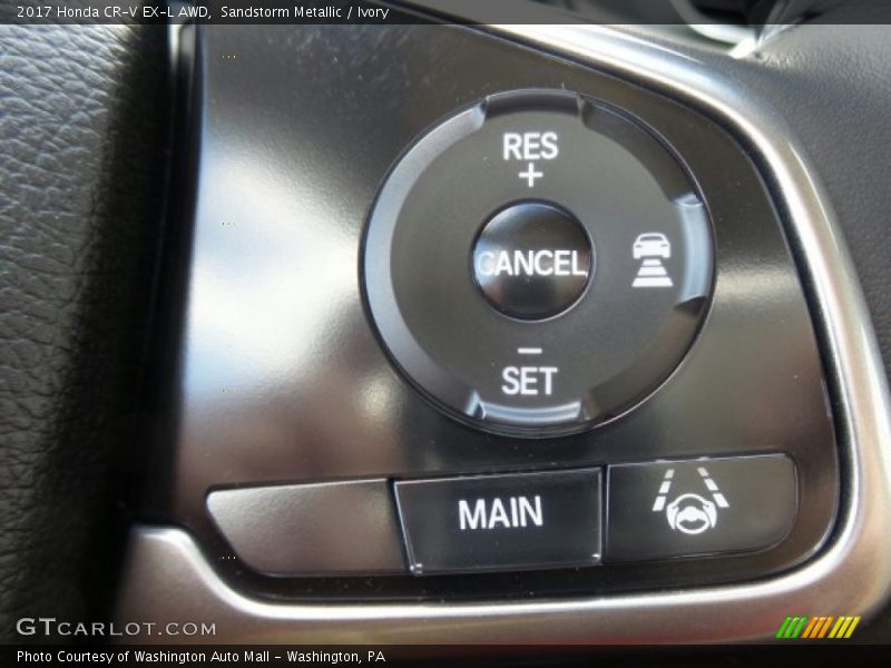 Sandstorm Metallic / Ivory 2017 Honda CR-V EX-L AWD