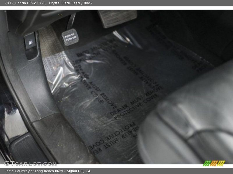 Crystal Black Pearl / Black 2012 Honda CR-V EX-L